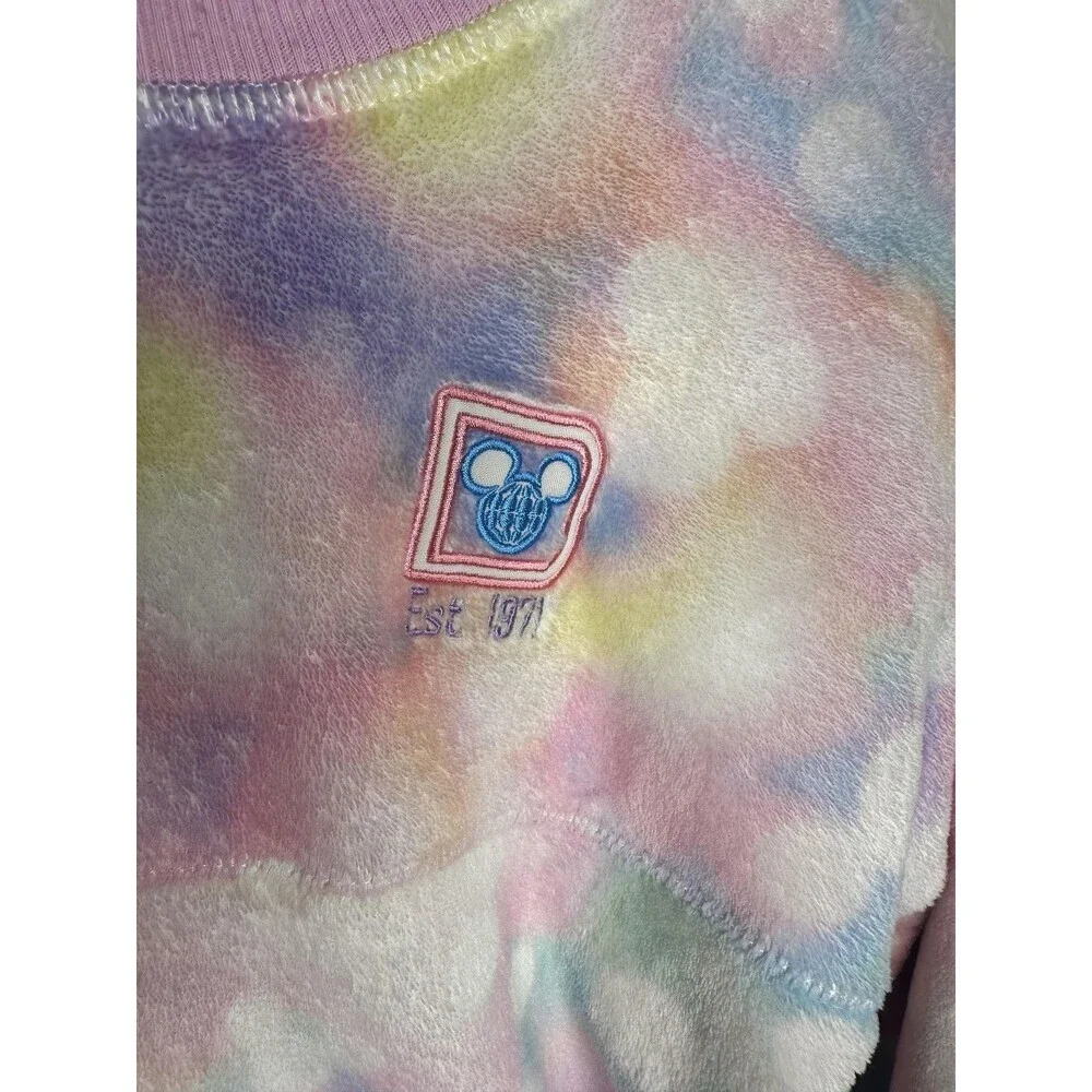 Disney Spirit Jersey Sweatshirt Youth XL 14 Tie Dye Walt Disney World Mickey
